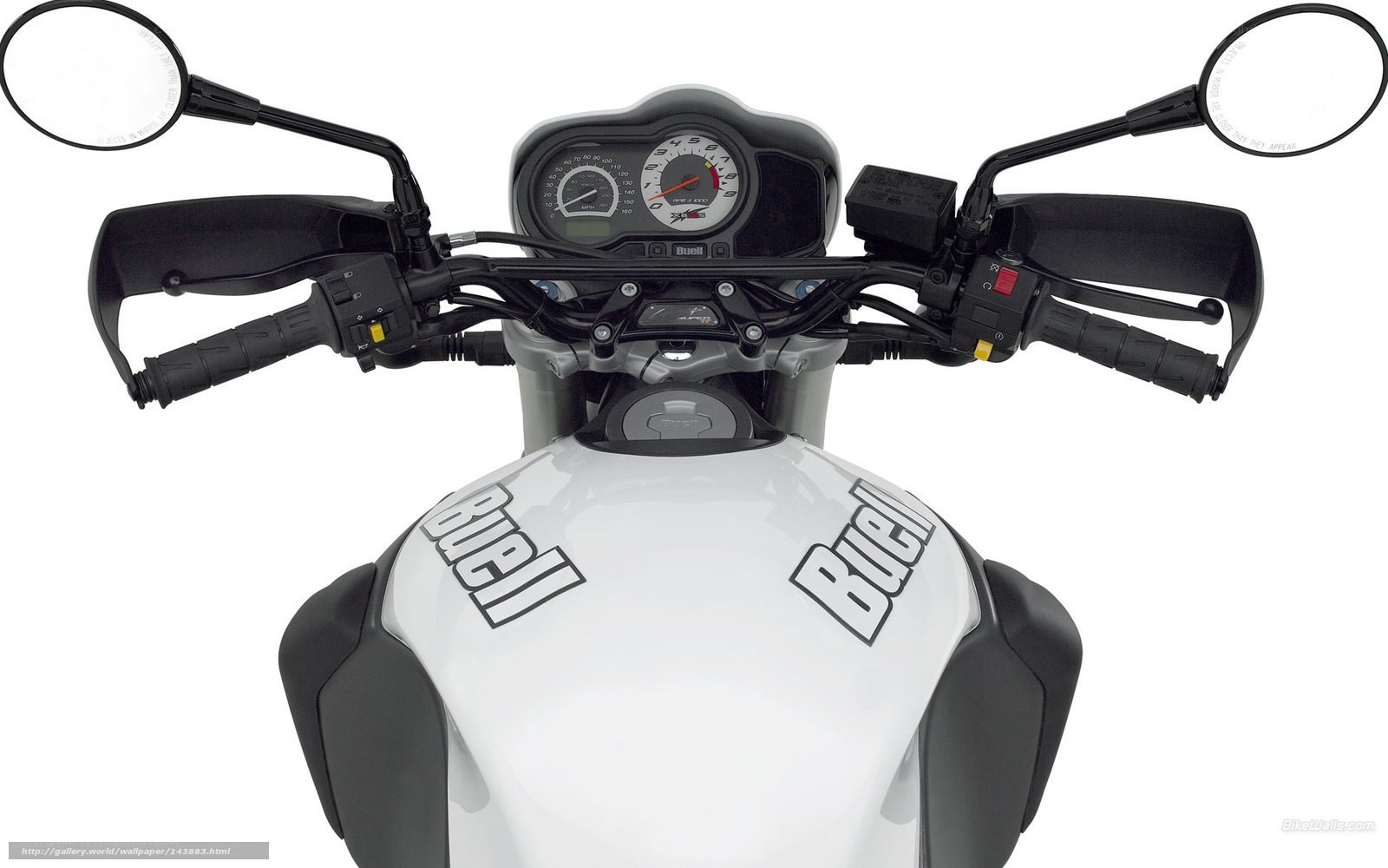Buell motorcycle handlebars