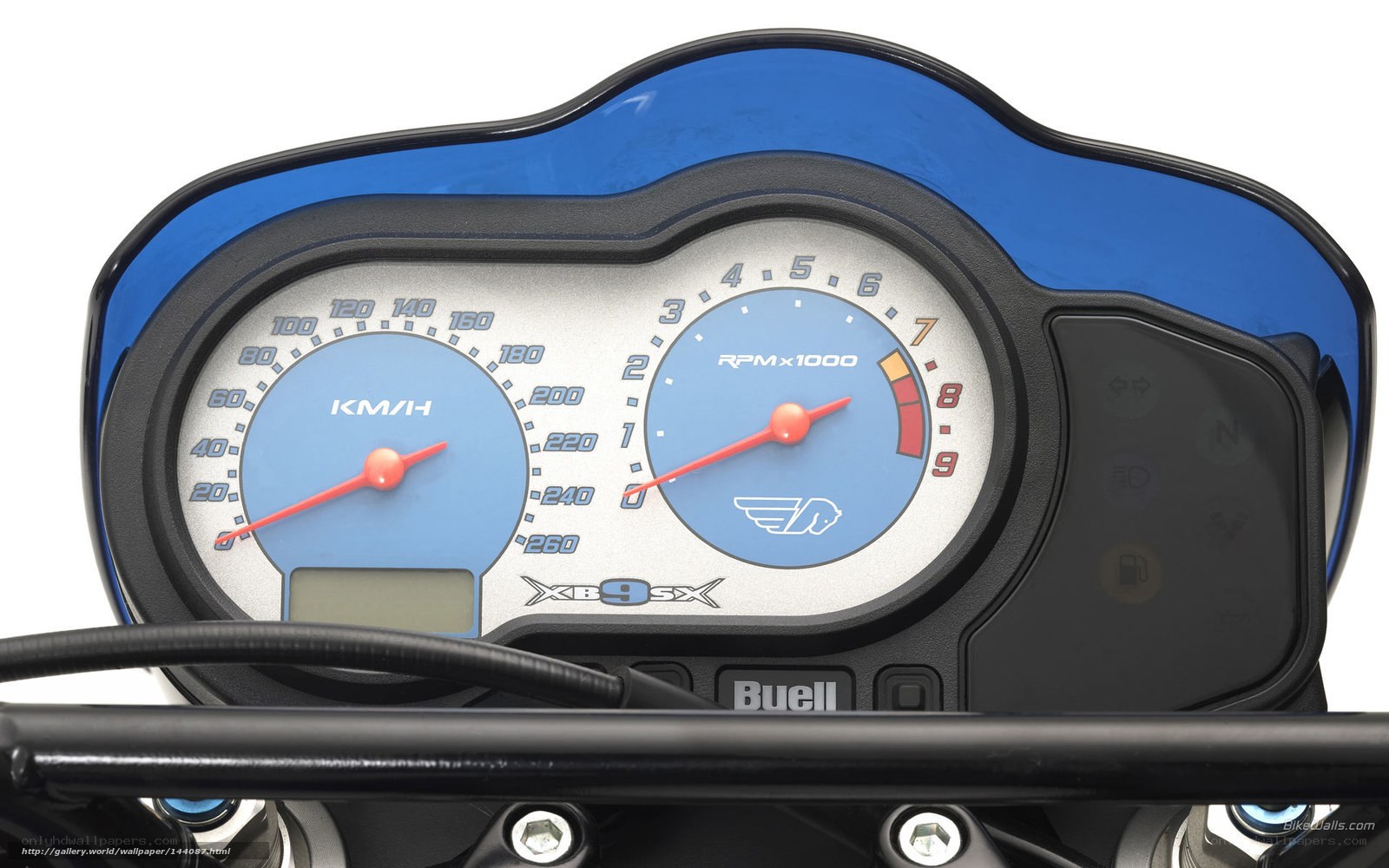 Buell X1B9SX motorcycle dashboard