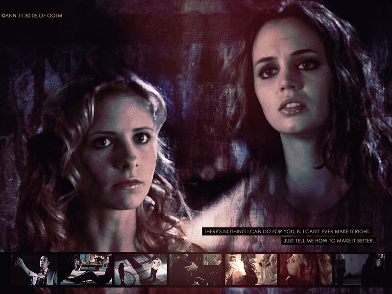 Buffy and Faith in distress