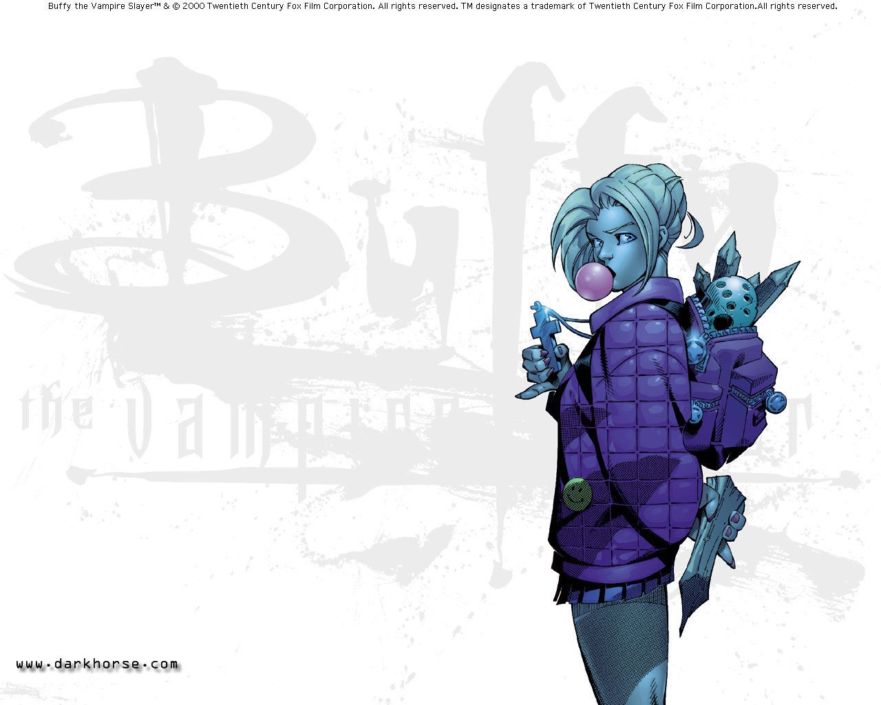 Buffy the Vampire Slayer character art