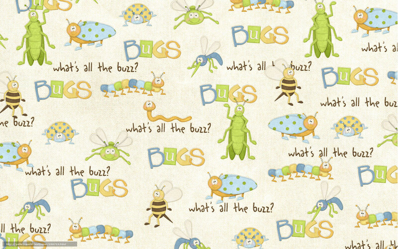 bug pattern wallpaper