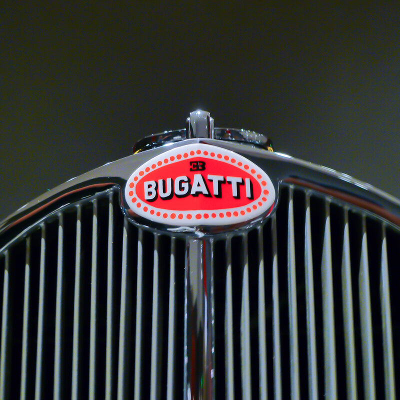 Bugatti car emblem