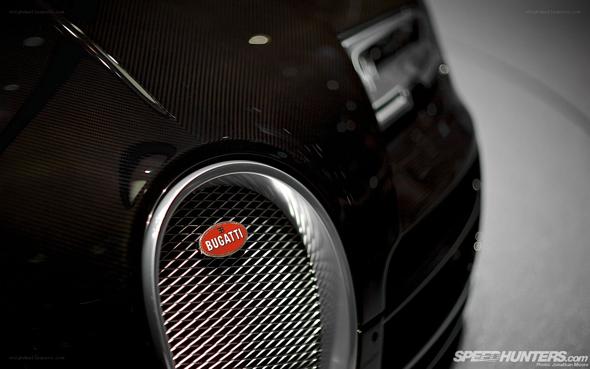 Bugatti car front grille