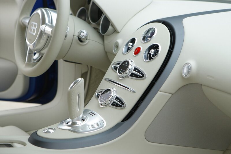 Bugatti Car Interior — Beige