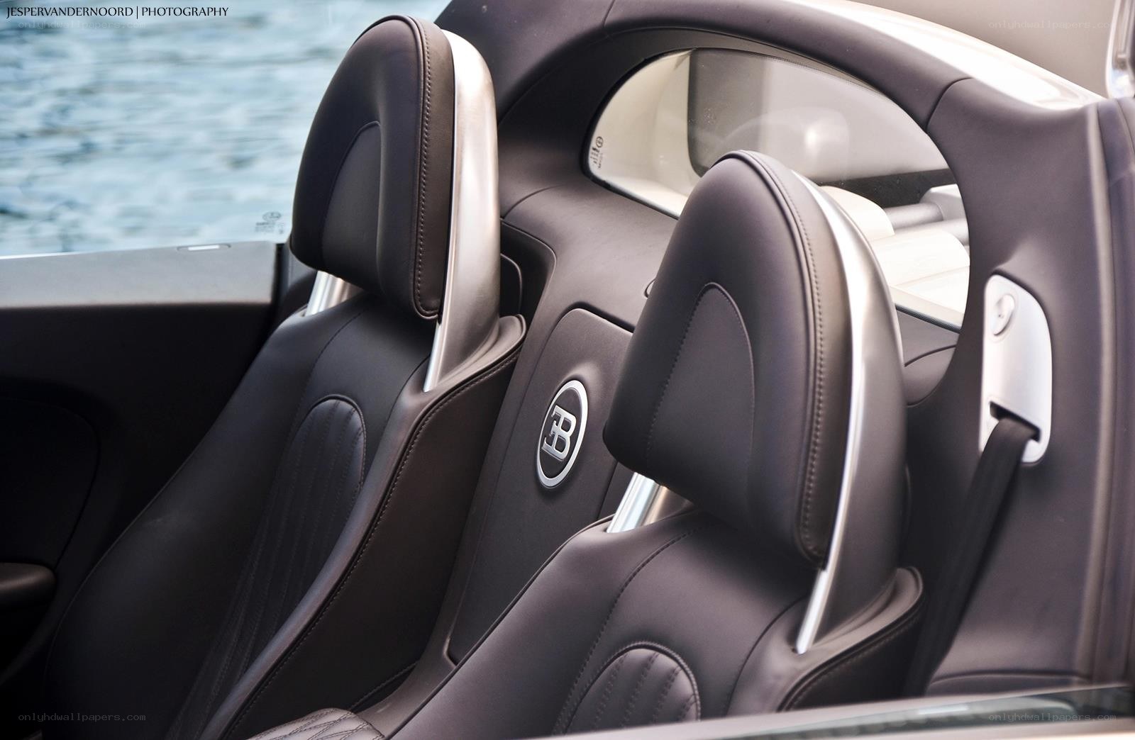 Bugatti car interior seats