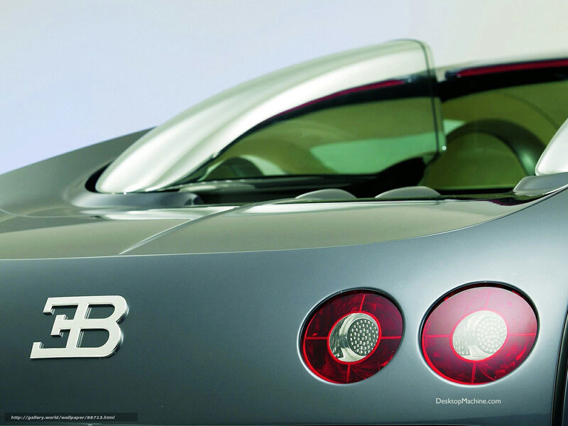 Bugatti Car Rear
