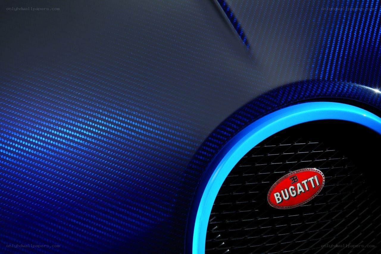 Bugatti carbon fiber grille