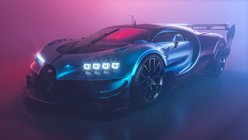 Bugatti Chiron Race Car