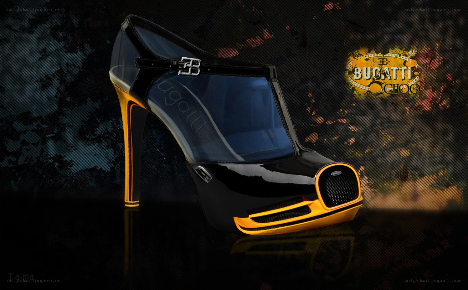 Bugatti Choo high-heeled shoe