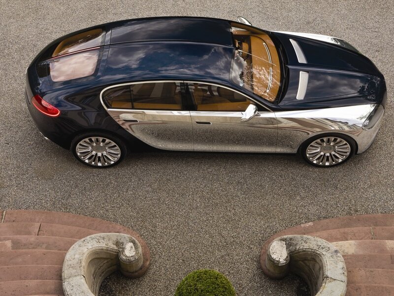 Bugatti Concept Car — Black, Serene