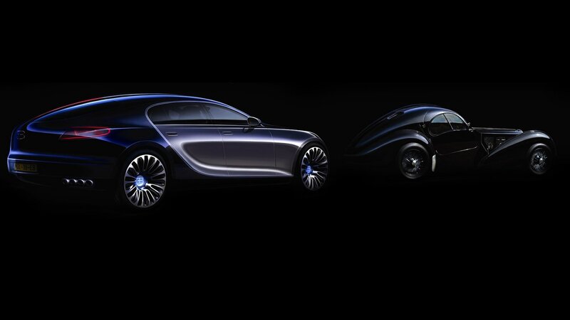 Bugatti concept car comparison