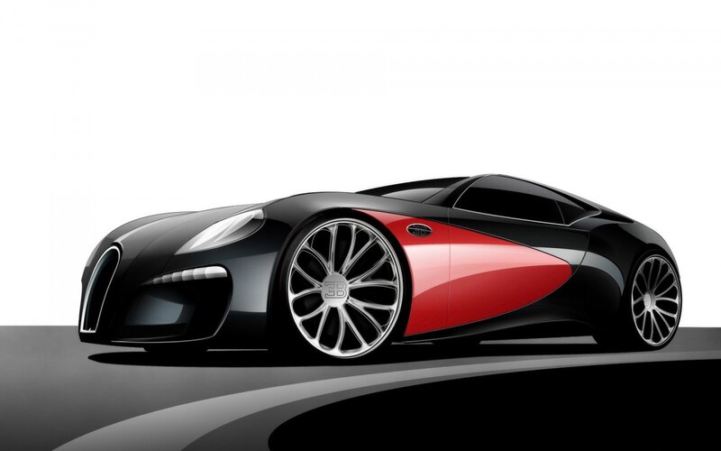 Bugatti concept car design