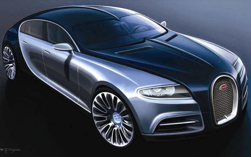 Bugatti concept car design