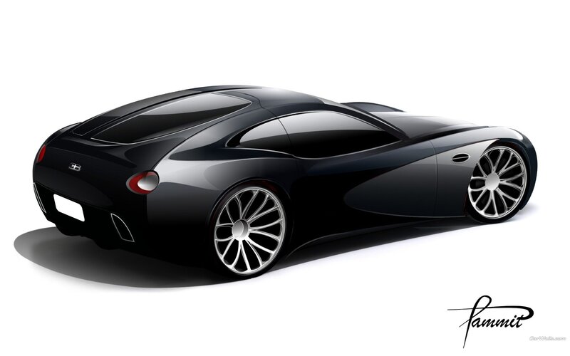 Bugatti concept car design