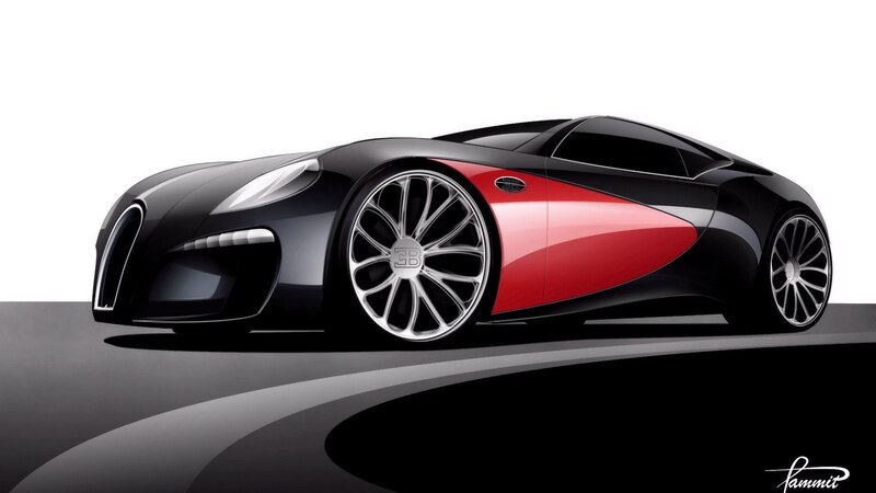Bugatti concept car design