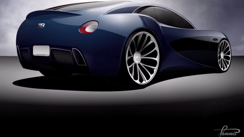Bugatti concept car design
