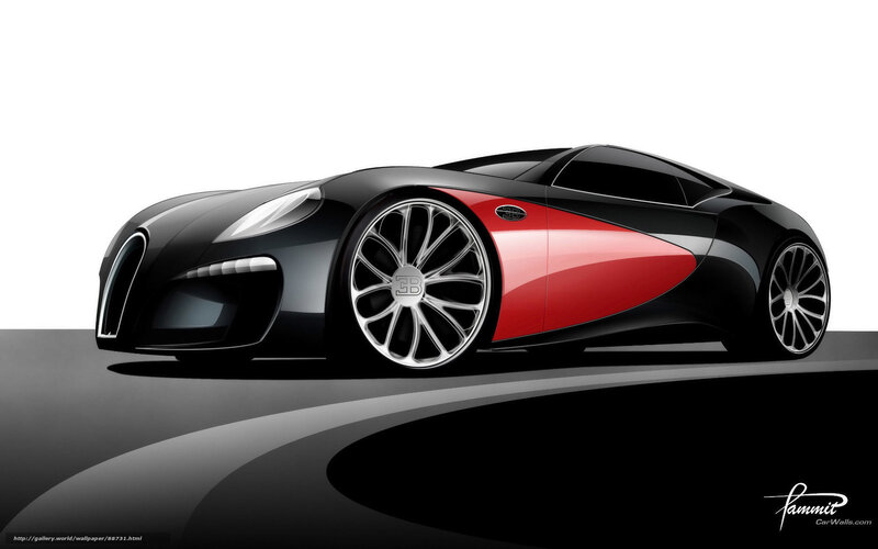 Bugatti concept car design