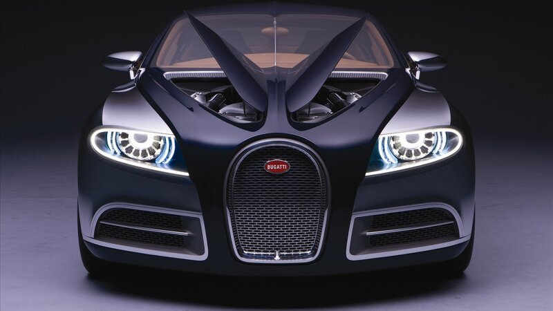 Bugatti Concept Car — Dramatic
