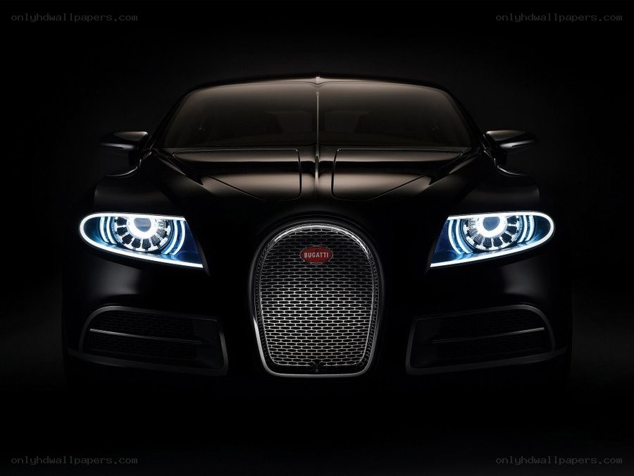 Bugatti concept car front view