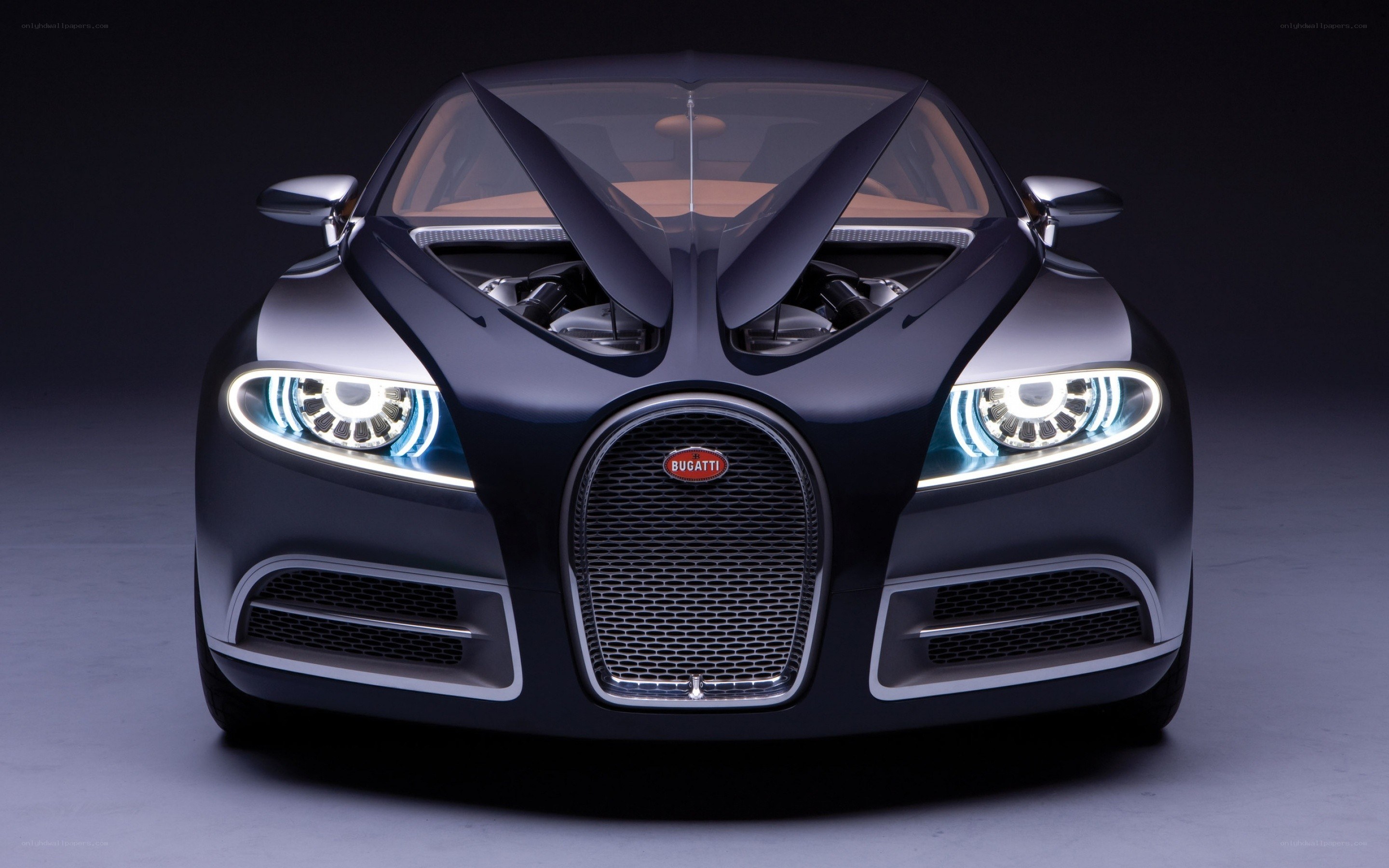 Bugatti concept car front view