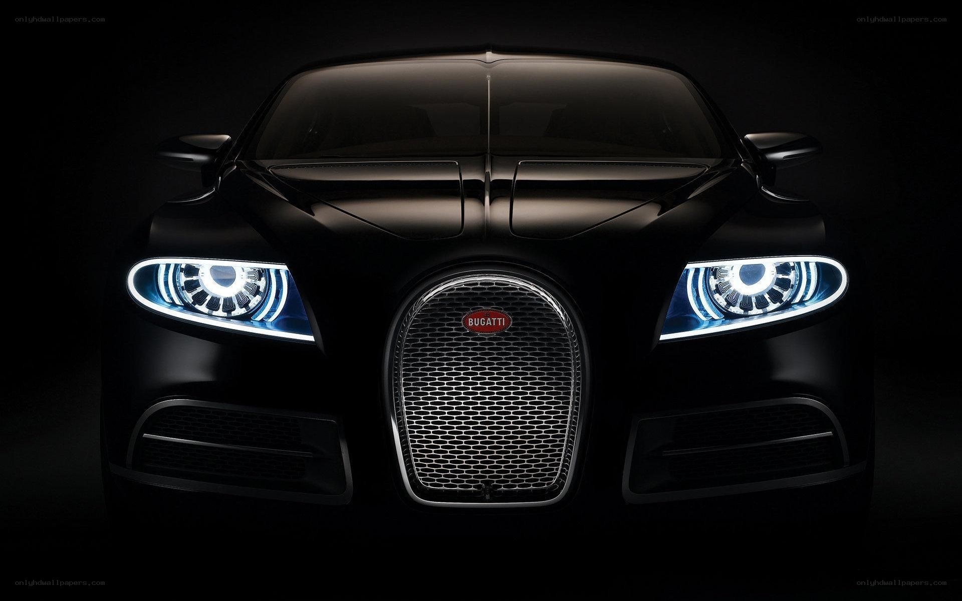 Bugatti concept car front view