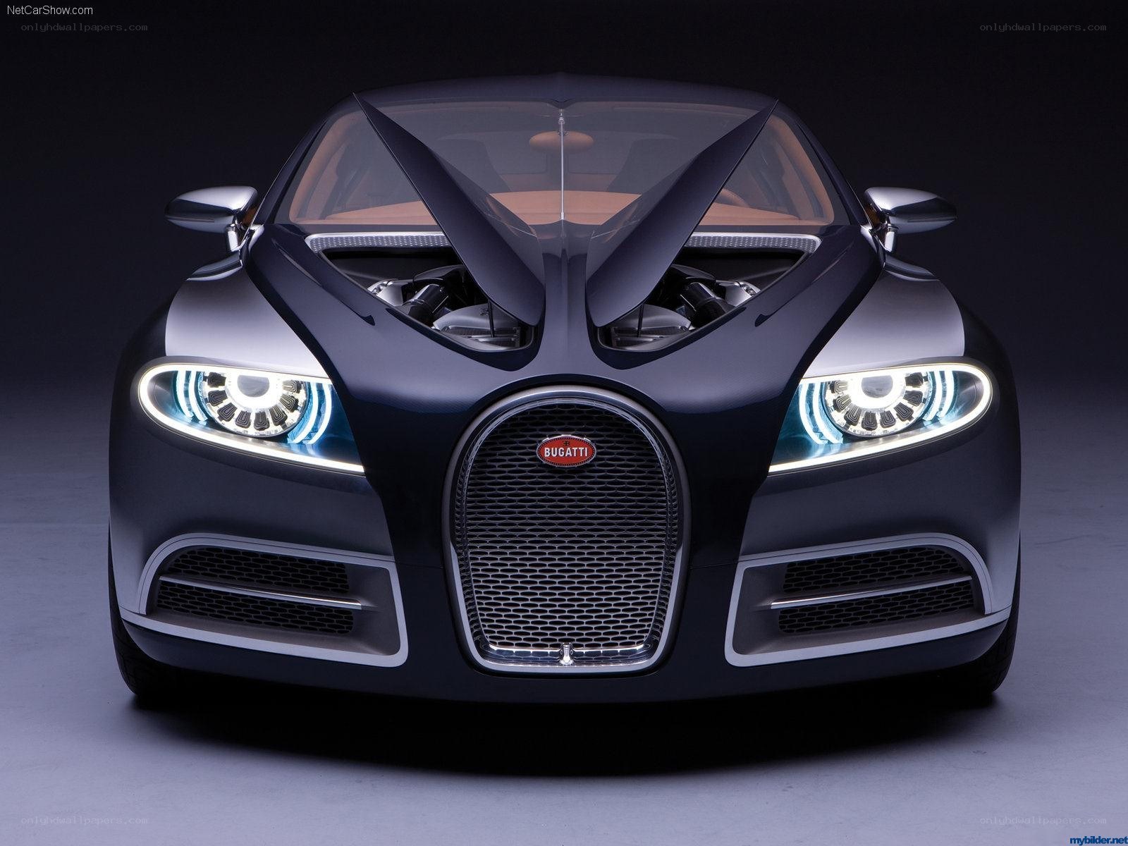 Bugatti concept car front view