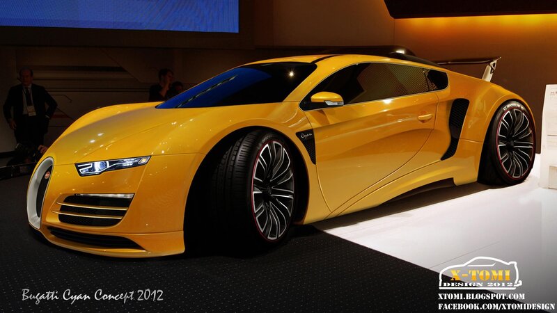 Bugatti Cyan Concept car
