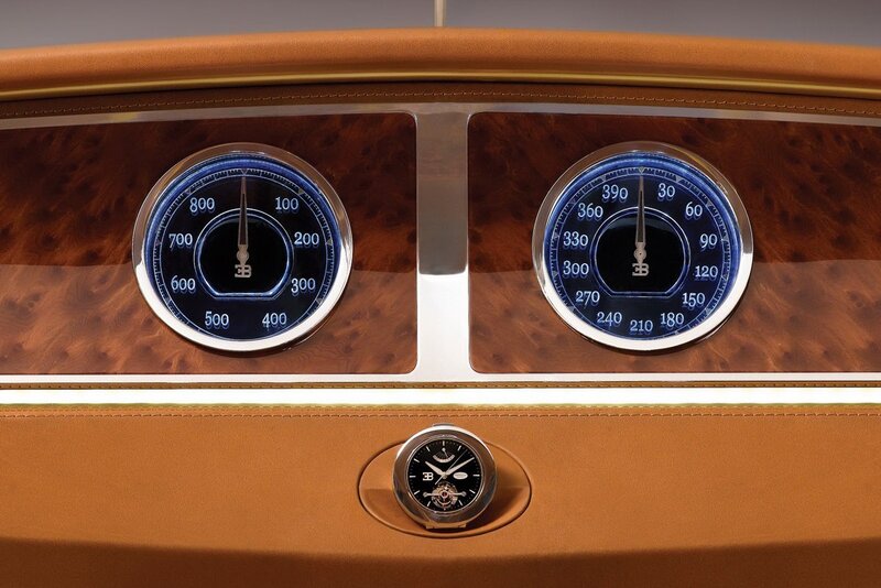 Bugatti Dashboard — Brown