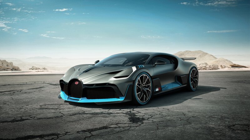 Bugatti Divo Supercar — Gray