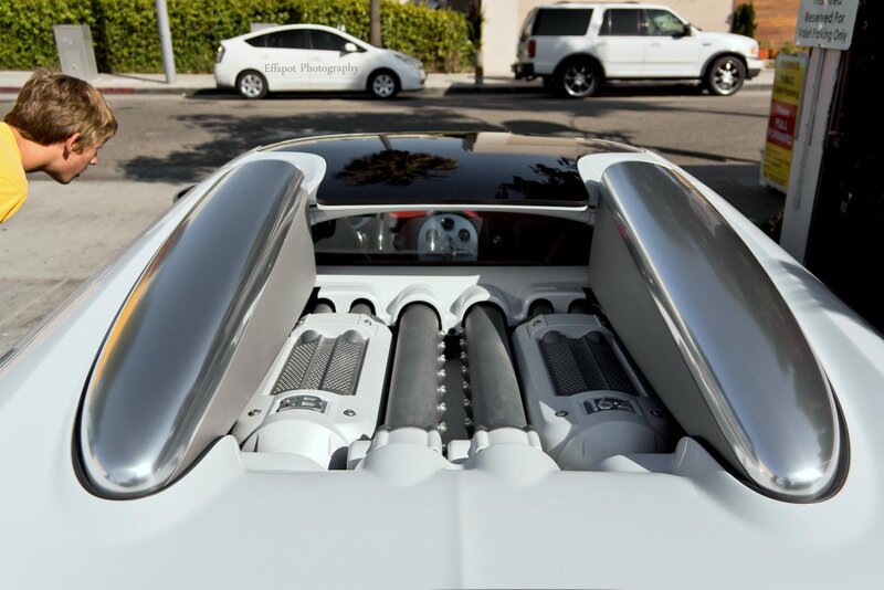 Bugatti engine view