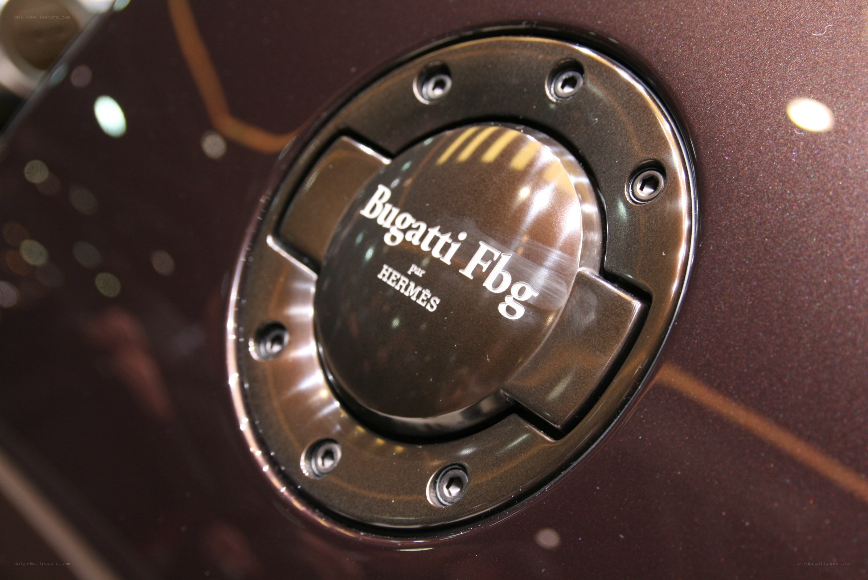 Bugatti Fbg by Hermès fuel cap
