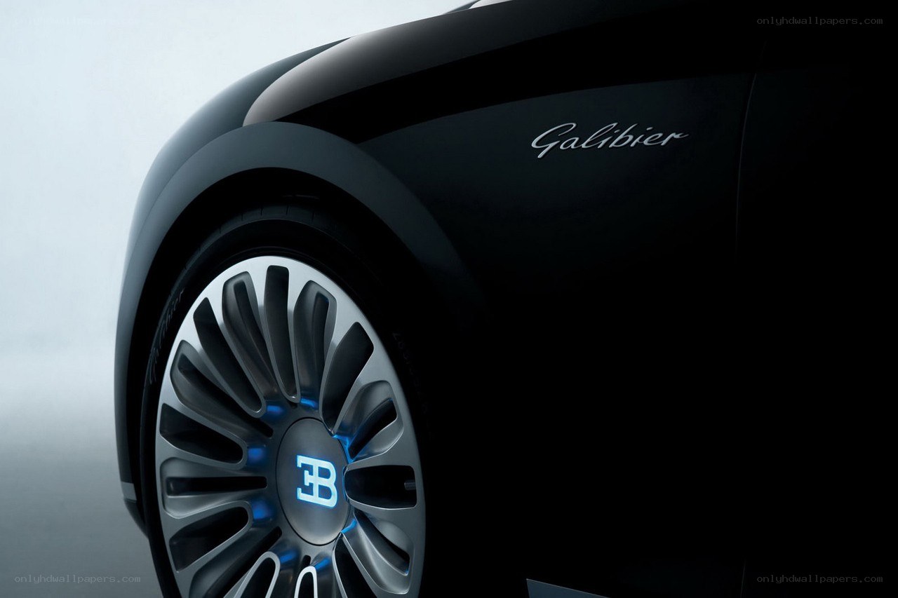 Bugatti Galibier wheel detail