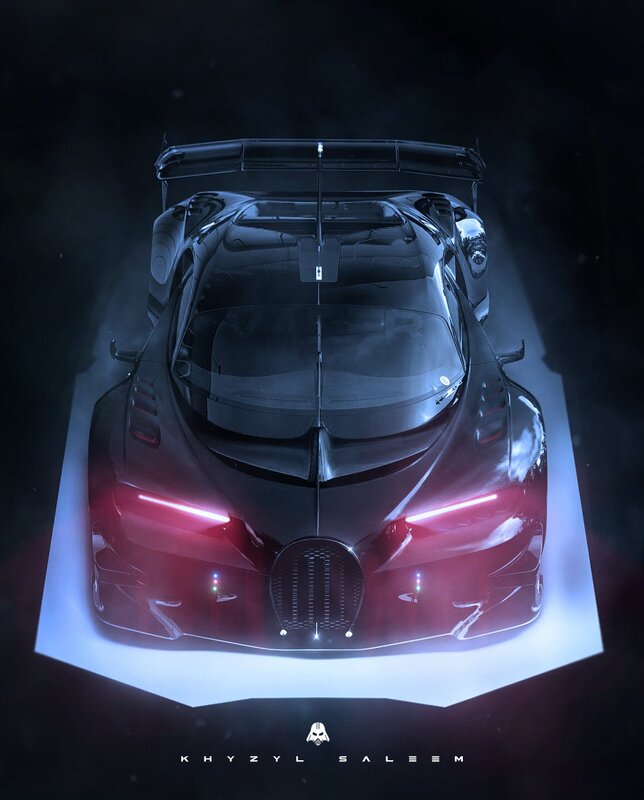 Bugatti Hypercar — Black