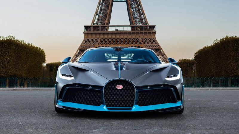 Bugatti Hypercar — Gray