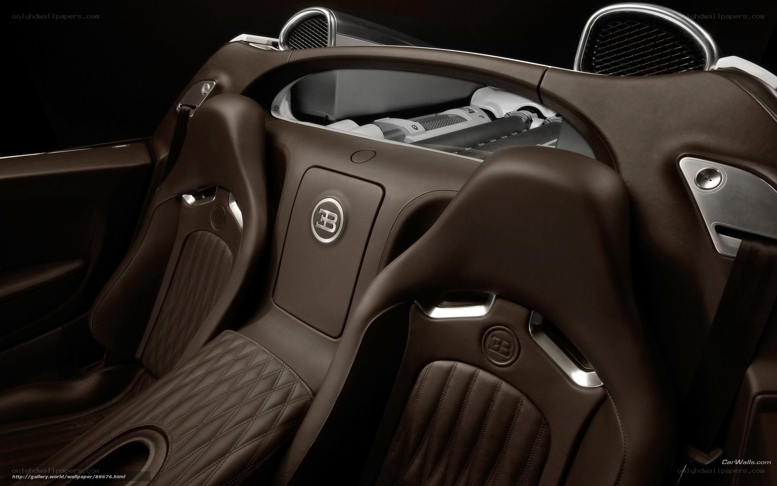 Bugatti interior cockpit