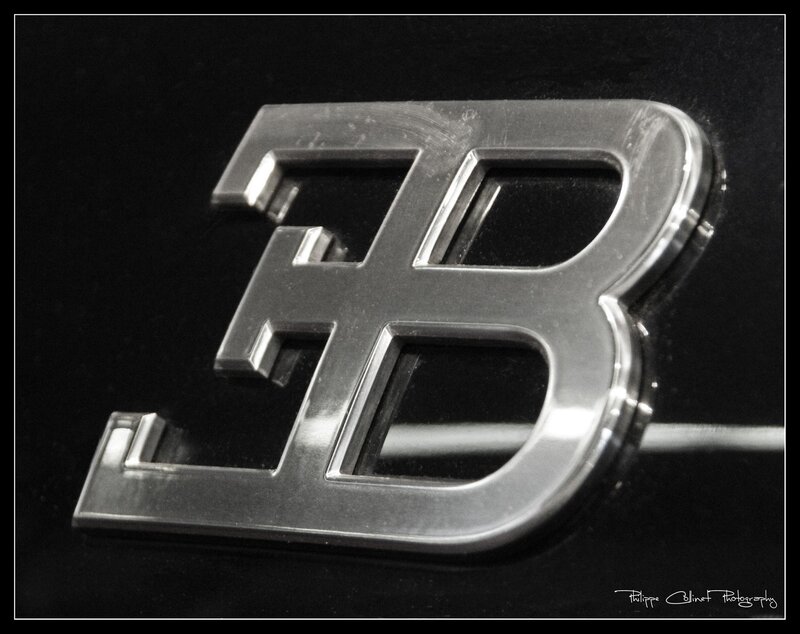 Bugatti logo emblem