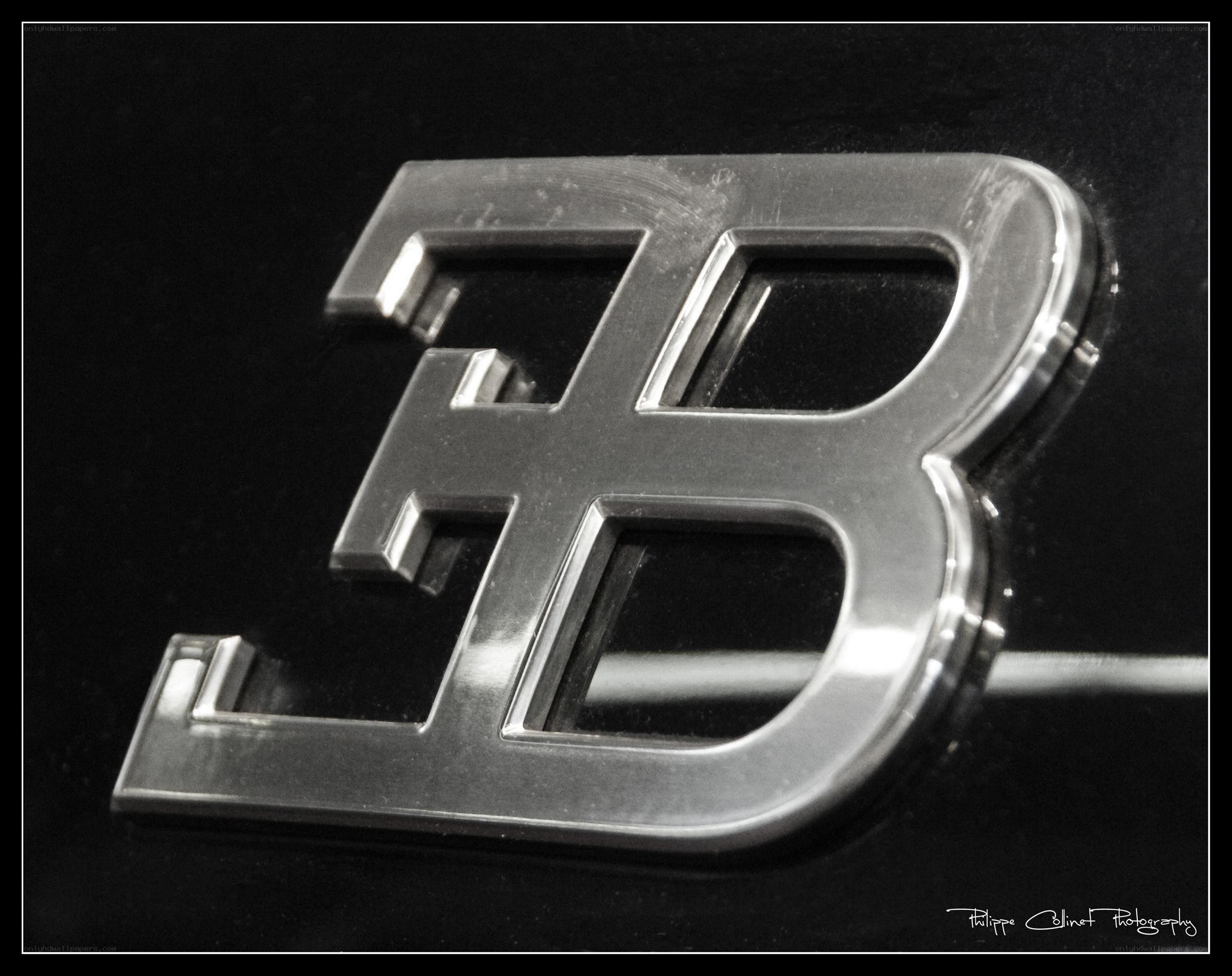 Bugatti logo emblem