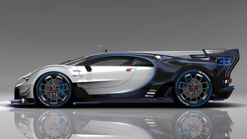 Bugatti Race Car — Black