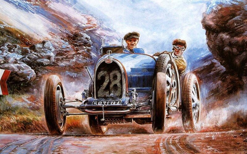 Bugatti Race Car