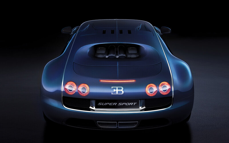 Bugatti Super Sport — Blue