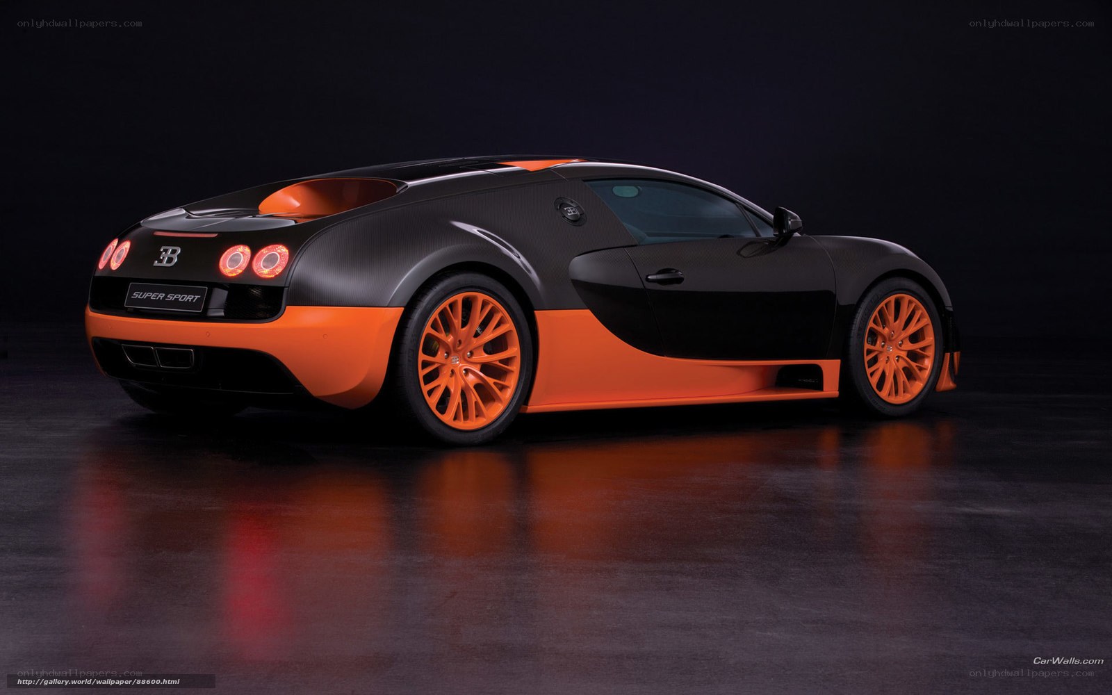 Bugatti Super Sport car