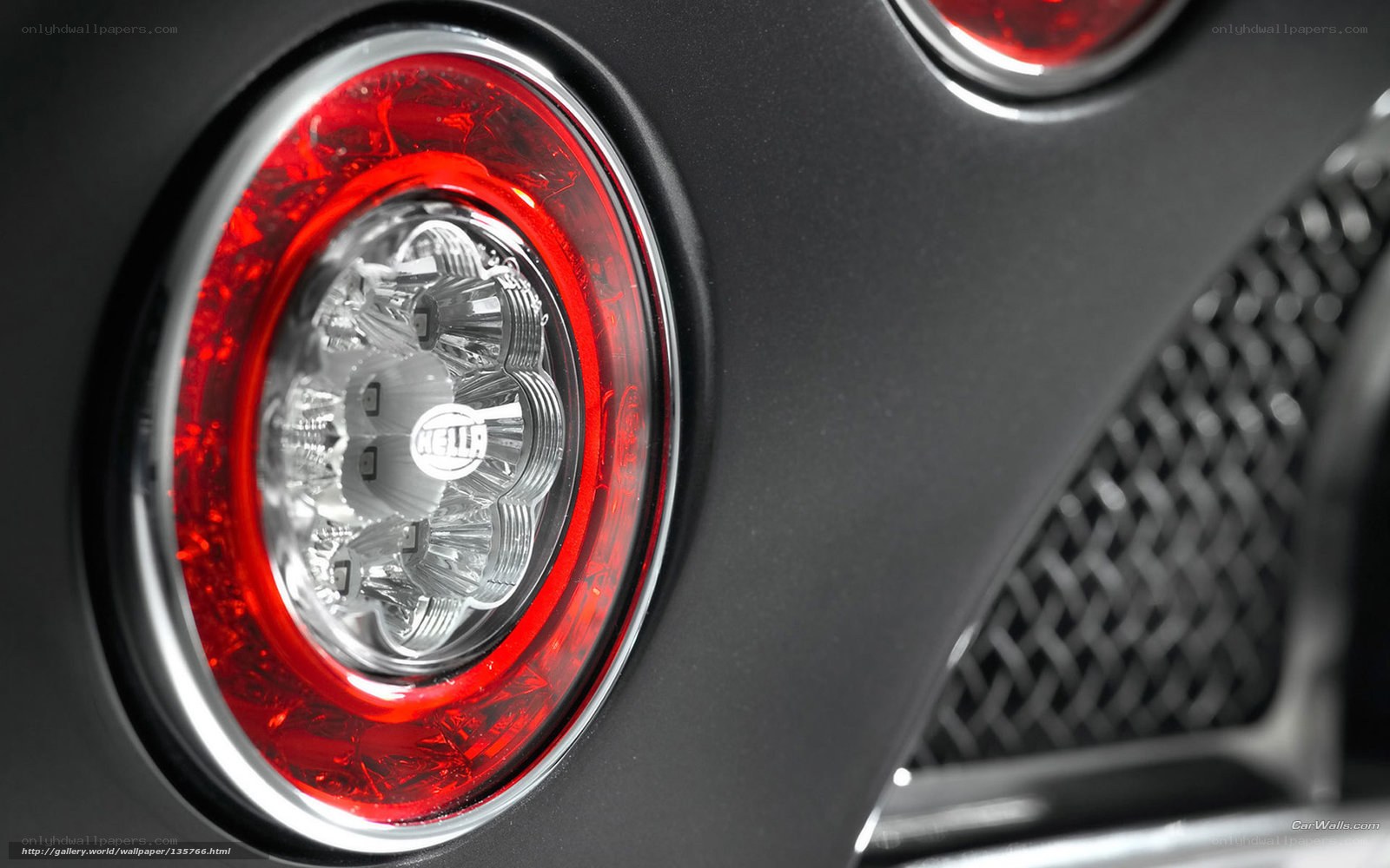 Bugatti taillight detail