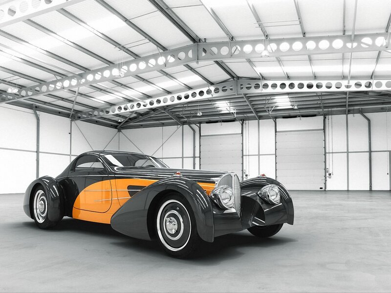 Bugatti Type 57SC Atlantic — Black