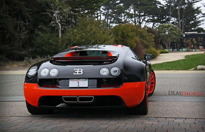 Bugatti Veyron Car — Black, Calm, Afternoon