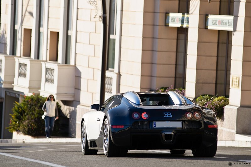 Bugatti Veyron Car — Black, Calm