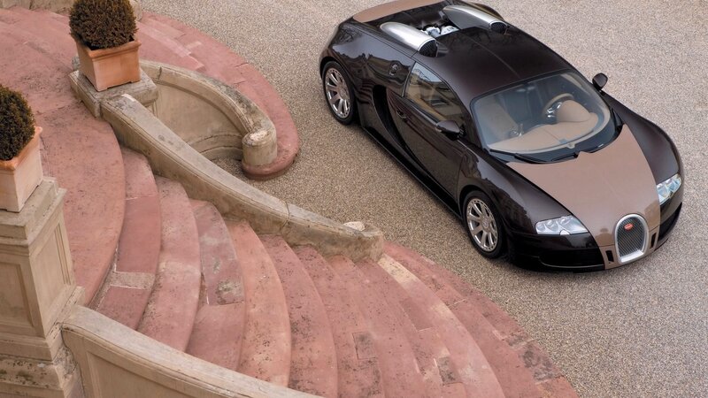 Bugatti Veyron Car — Black, Dramatic, Afternoon, Photograph