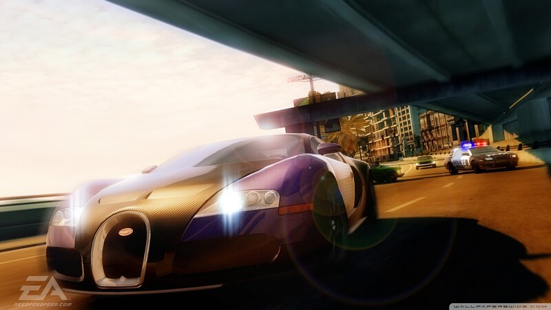 Bugatti Veyron Car — Purple