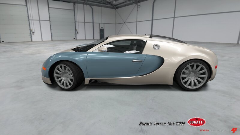 Bugatti Veyron Car — Silver