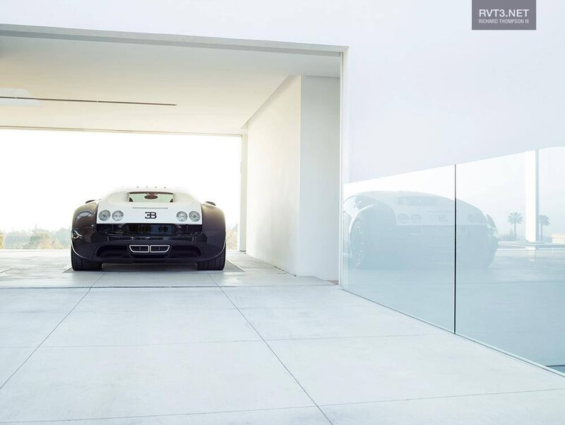 Bugatti Veyron Car — White, Serene, Afternoon