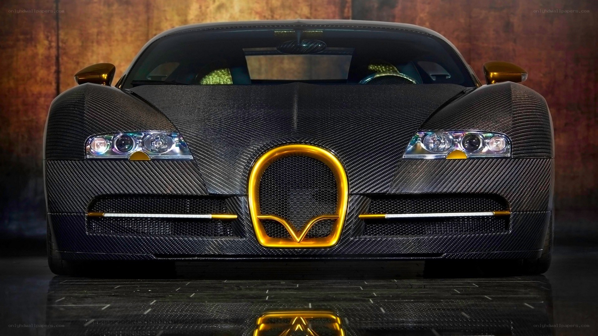 Bugatti Veyron carbon fiber
